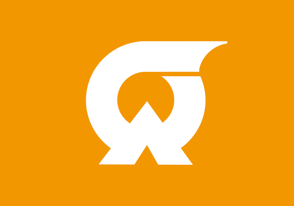 Flag Of Ogawara Miyagi Clipart, Logo, Symbol, Text, Number Png