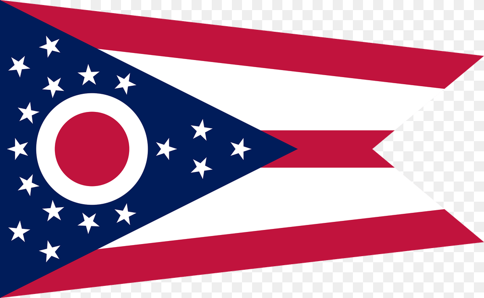 Flag Of Ohio Clipart, American Flag Free Transparent Png