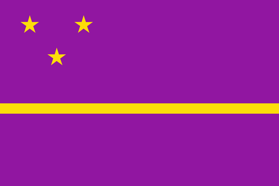 Flag Of Padiernos Spain Clipart, Purple, Star Symbol, Symbol Png Image