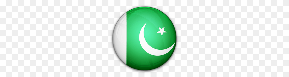 Flag Of Pakistan Icon, Sphere, Green, Clothing, Hardhat Png