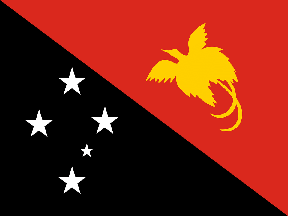 Flag Of Papua New Guinea 2008 Summer Olympics Clipart, Symbol Free Png Download