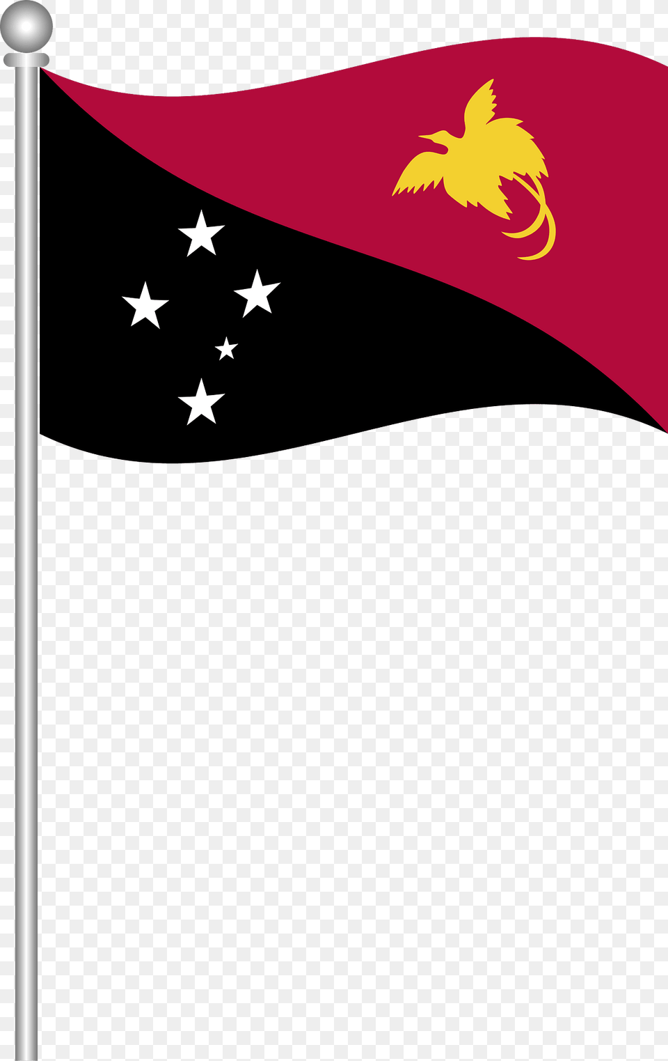 Flag Of Papua New Guinea Clipart Png Image