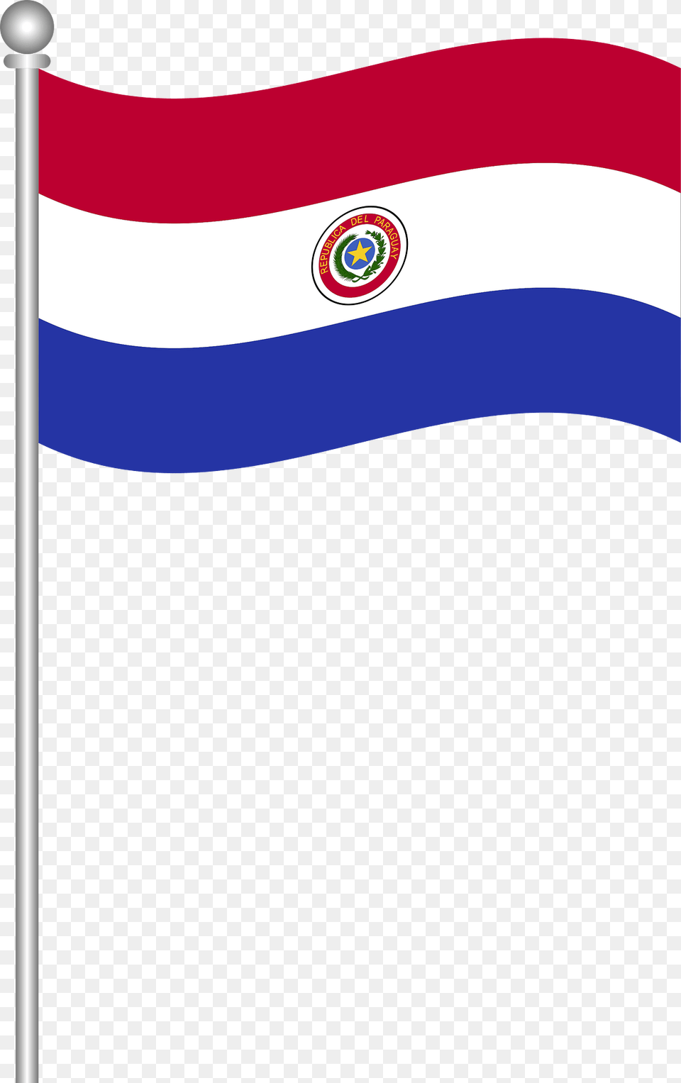 Flag Of Paraguay Clipart Free Png Download
