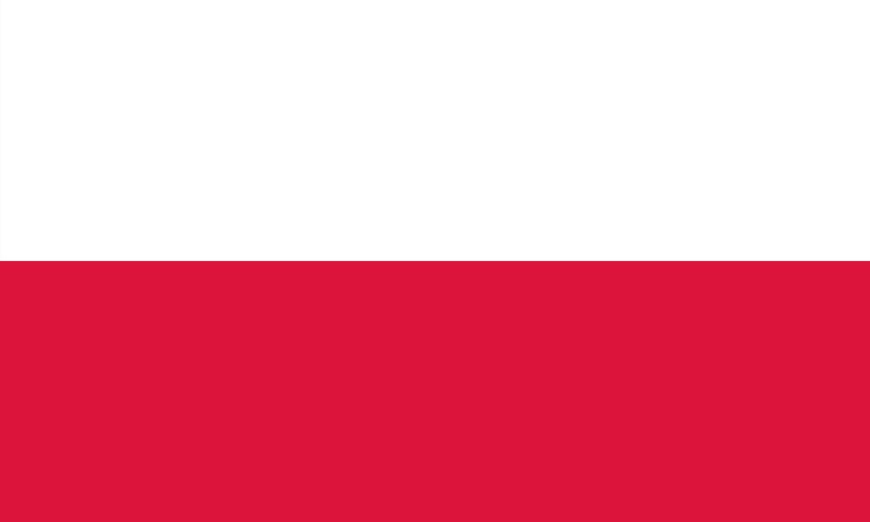 Flag Of Poland 5 3 Clipart, Maroon Png Image