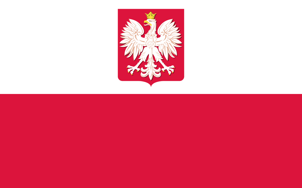 Flag Of Poland State Clipart Png
