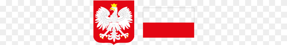 Flag Of Poland Vector Polska Flaga I Godlo, Emblem, Symbol, Food, Ketchup Png Image