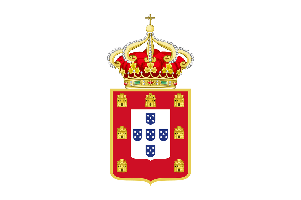 Flag Of Portugal 1826 Clipart, Accessories, Jewelry, Crown Png