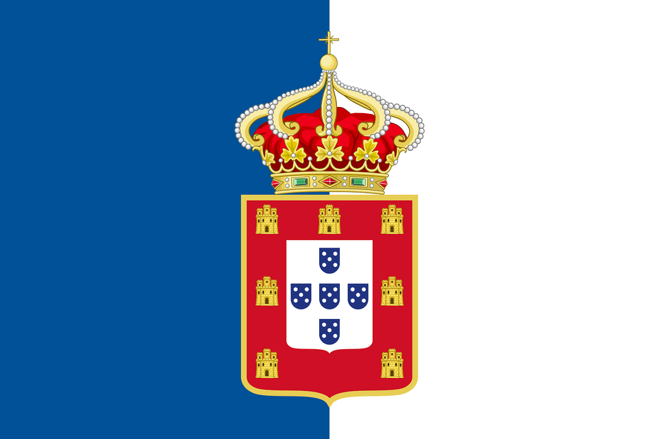 Flag Of Portugal 1830 Clipart, Accessories, Jewelry Free Png