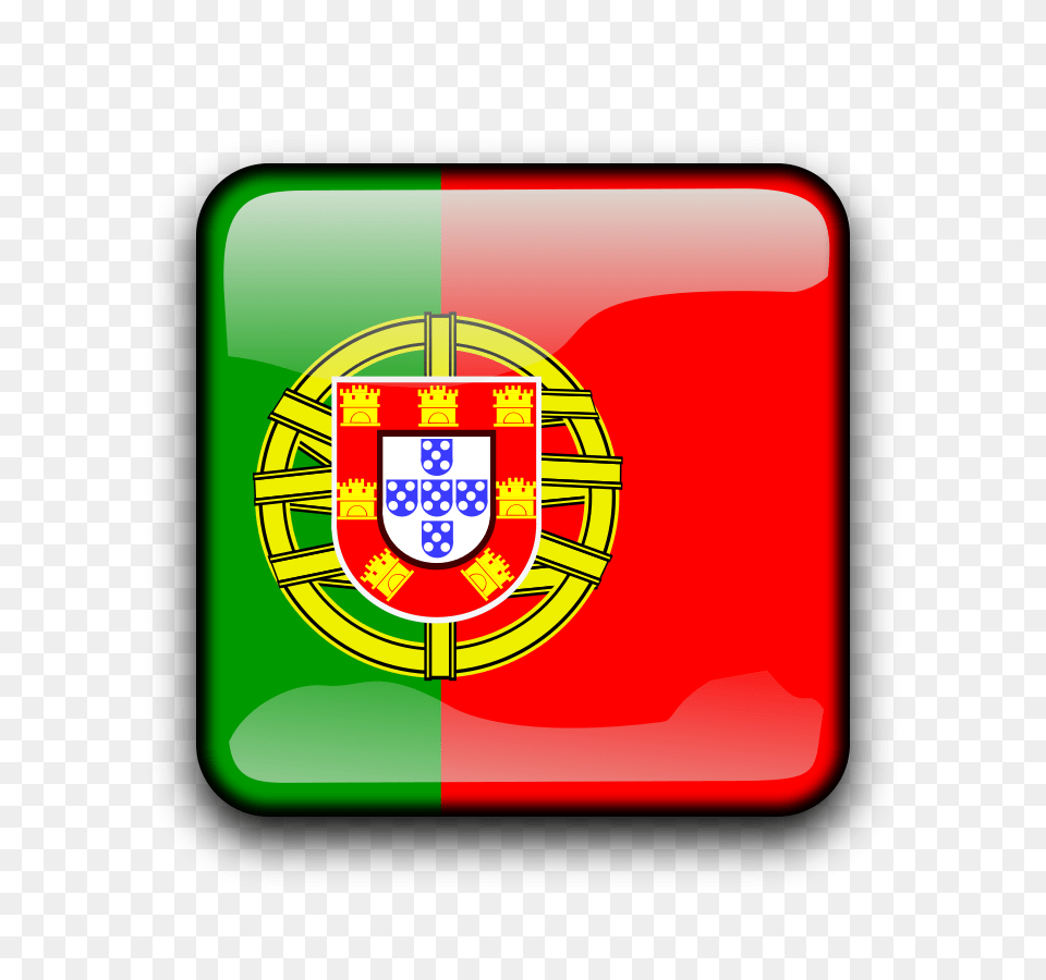 Flag Of Portugal Clip Arts For Web, Emblem, Symbol, First Aid Png