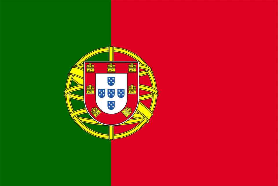 Flag Of Portugal Clipart Png