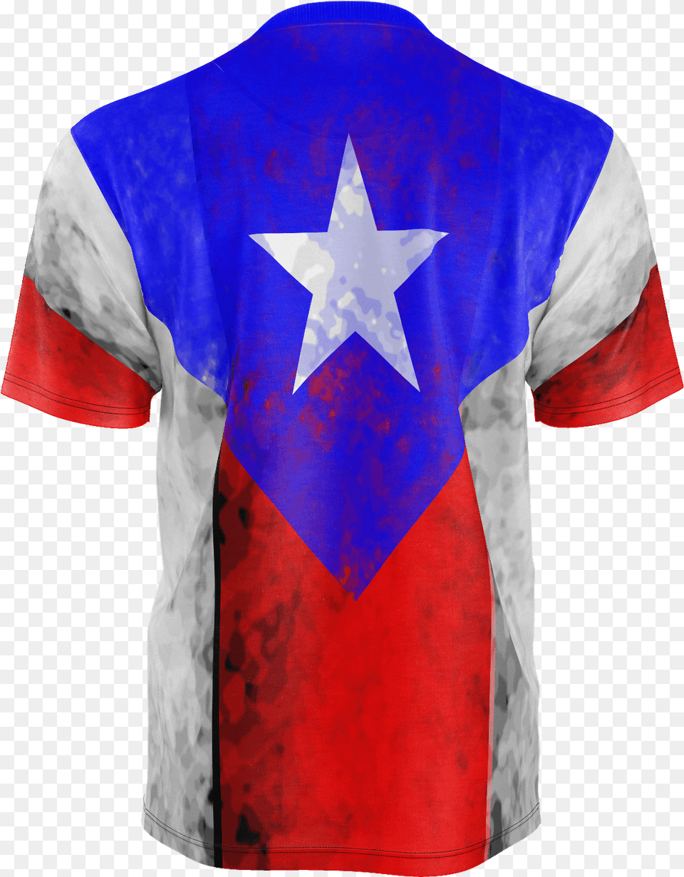 Flag Of Puerto Rico, Clothing, T-shirt, Star Symbol, Symbol Free Transparent Png