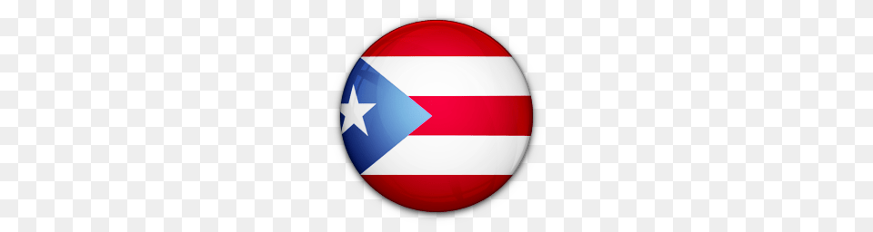 Flag Of Puerto Rico Icon, Sphere, Ball, Rugby, Rugby Ball Png
