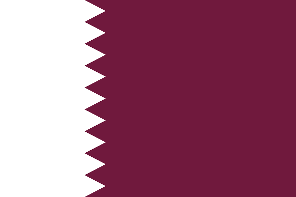 Flag Of Qatar 3 2 Clipart, Maroon, First Aid, Home Decor Png Image