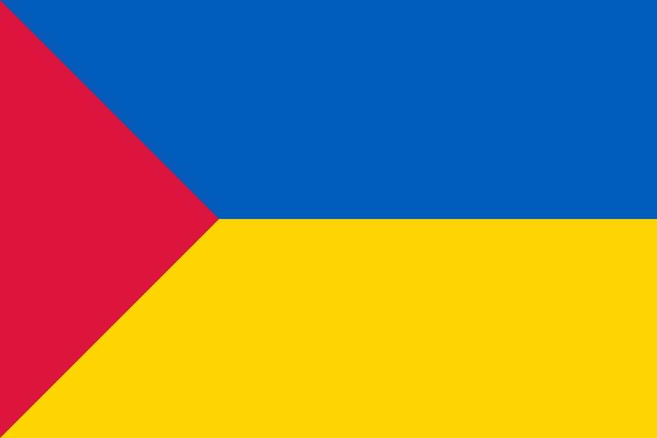 Flag Of Raspberry Ukraine Clipart Png