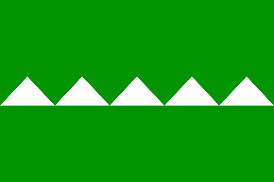 Flag Of Salinas Puerto Rico Clipart, Green, Triangle Free Transparent Png