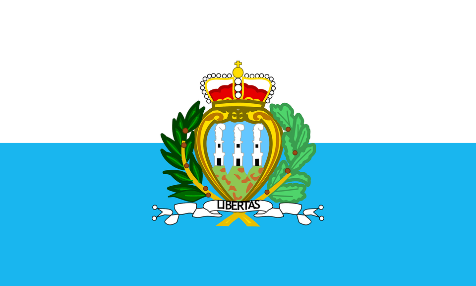 Flag Of San Marino Clipart, Leaf, Plant, Dynamite, Weapon Free Png