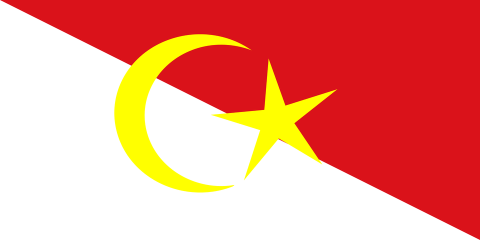 Flag Of Segamat Johor Clipart, Star Symbol, Symbol Free Png