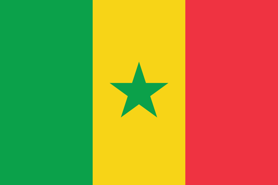 Flag Of Senegal 2008 Summer Olympics Clipart, Star Symbol, Symbol Free Transparent Png