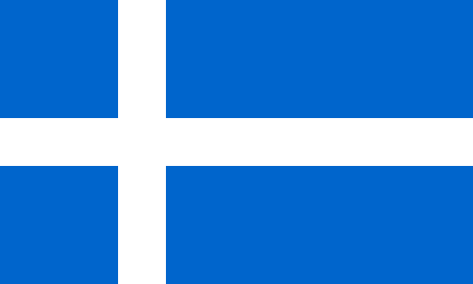 Flag Of Shetland Clipart, Cross, Symbol Png