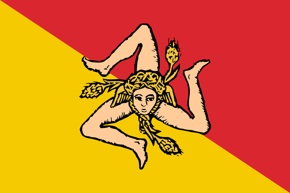 Flag Of Sicily Clipart, Baby, Person, Face, Head Free Png