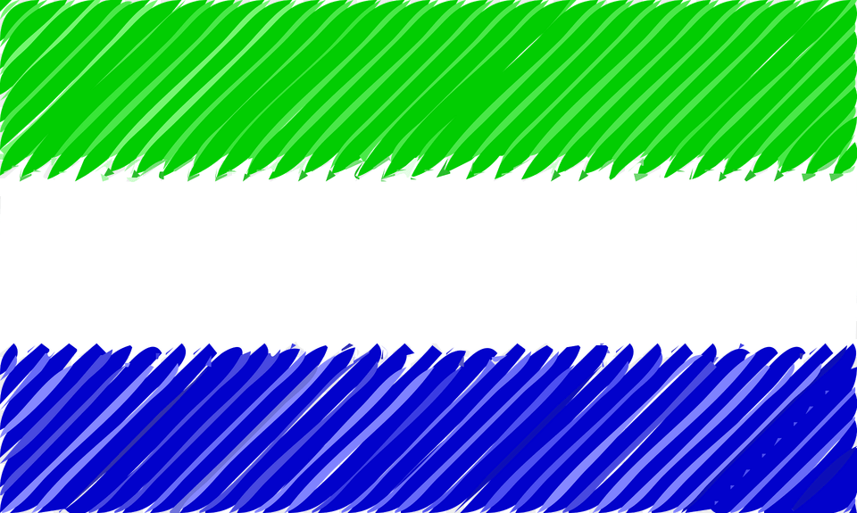 Flag Of Sierra Leone Linear Clipart, Green, Art, Graphics Png Image