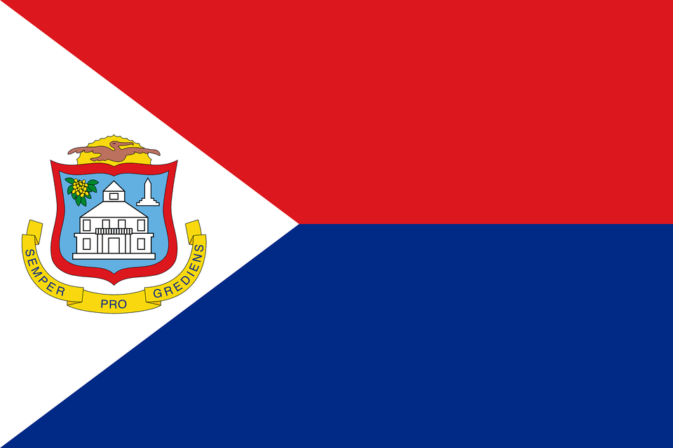 Flag Of Sint Maarten Clipart, Logo Free Transparent Png