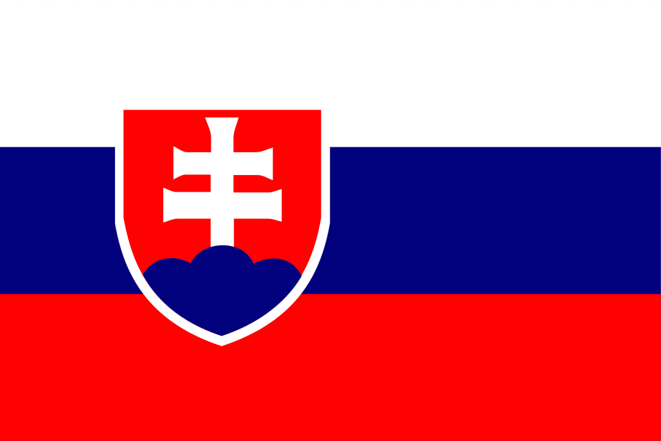 Flag Of Slovakia Clipart, Logo Png