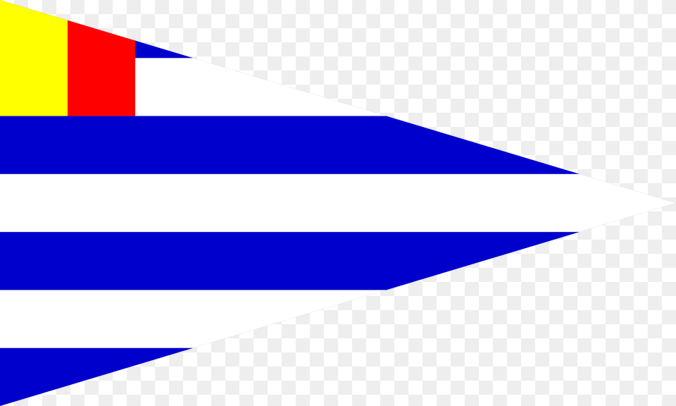 Flag Of Societe Nautique De Geneve Clipart, Triangle Free Png Download