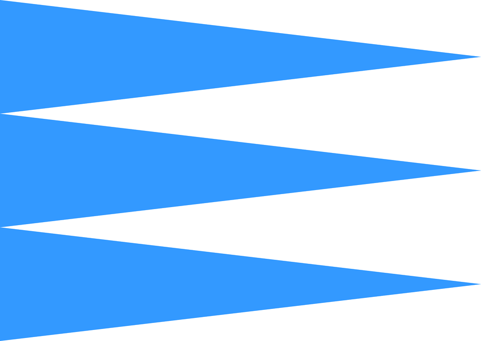 Flag Of Sogn Og Fjordane Clipart, Triangle, Nature, Outdoors Free Transparent Png