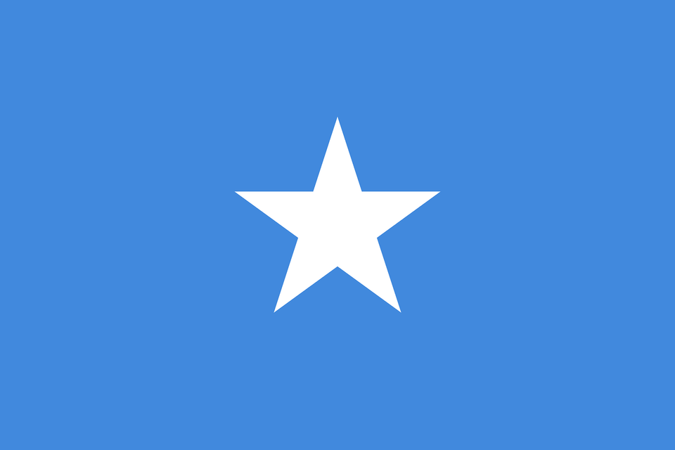 Flag Of Somalia Clipart, Star Symbol, Symbol Png