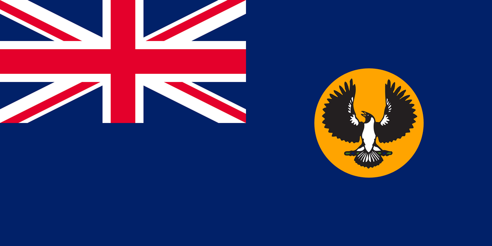 Flag Of South Australia Clipart, Logo, Animal, Bird Free Png