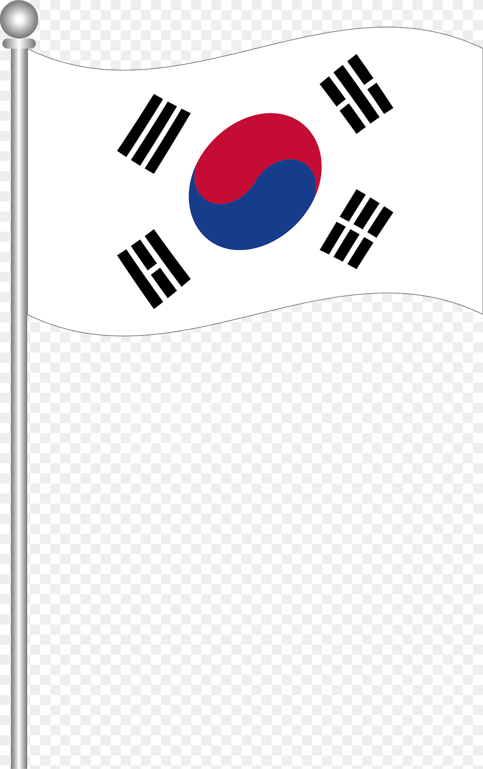 Flag Of South Korea Clipart, Korea Flag Png Image