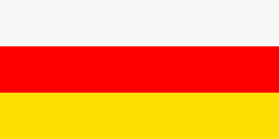 Flag Of South Ossetia Clipart Free Png Download