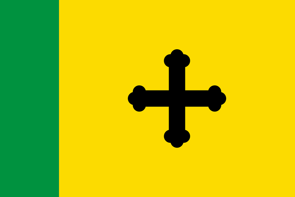 Flag Of Spassk Penza Oblast Clipart, Cross, Symbol Free Png