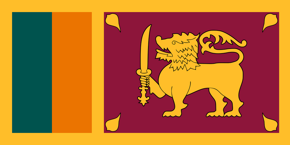 Flag Of Sri Lanka Clipart, Animal, Lion, Mammal, Wildlife Free Png
