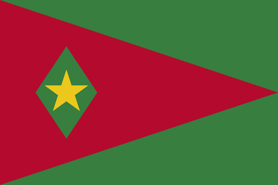 Flag Of Suriname Proposal 1 Clipart, Triangle Free Transparent Png