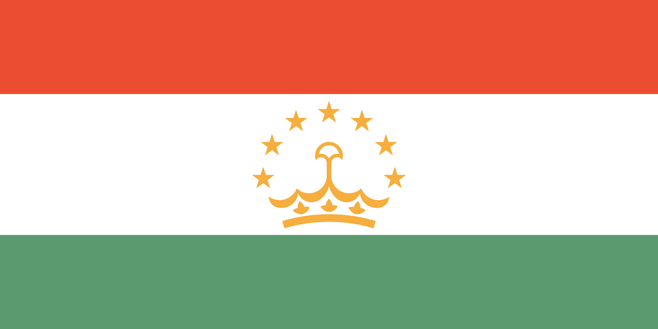 Flag Of Tajikistan 1996 Summer Olympics Clipart Free Png