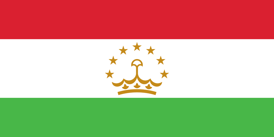 Flag Of Tajikistan 2014 Winter Olympics Clipart Png