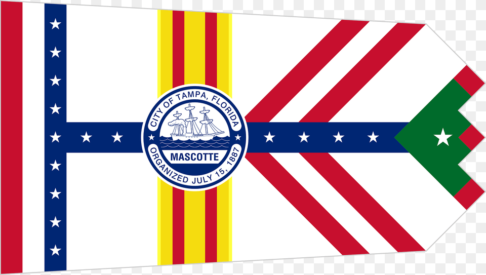 Flag Of Tampa Florida Clipart, Airmail, Envelope, Mail Free Transparent Png