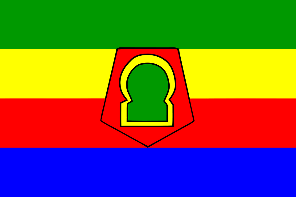 Flag Of Taza Province Clipart Free Transparent Png