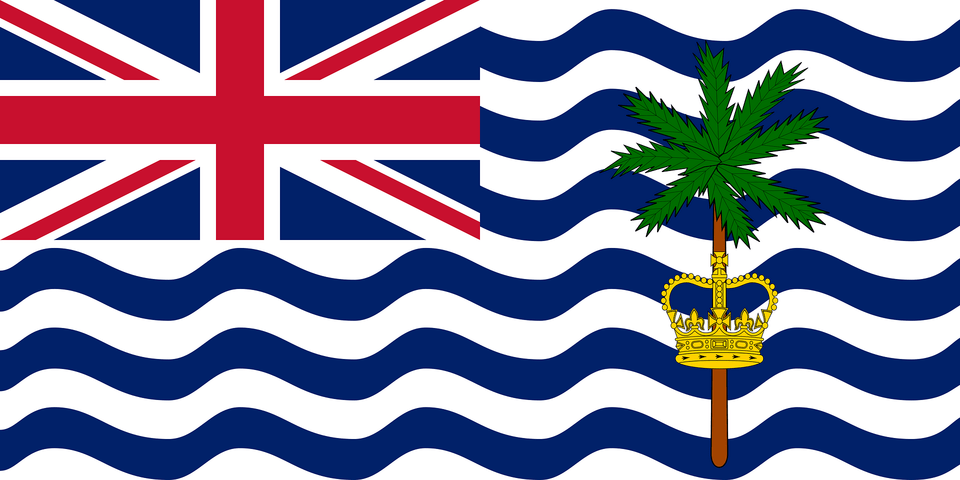 Flag Of The British Indian Ocean Territory 1990 Clipart, Palm Tree, Plant, Tree Png