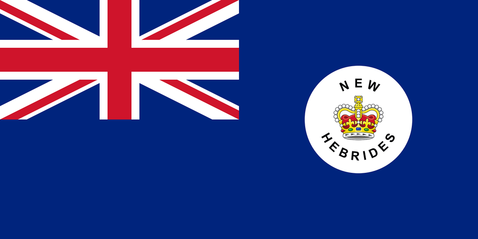 Flag Of The British New Hebrides Clipart, Logo Free Png Download