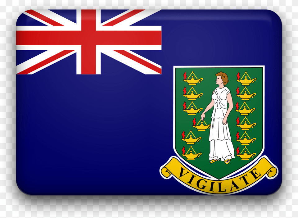 Flag Of The British Virgin Islands Australian Flag, Adult, Female, Person, Woman Free Png Download