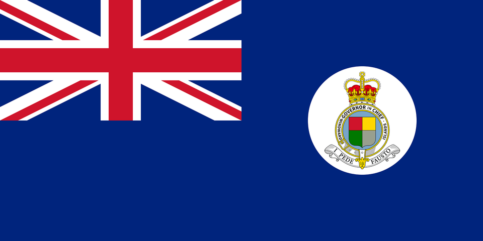 Flag Of The British Windward Islands 1953 1960 Clipart, Logo, Gold Png Image