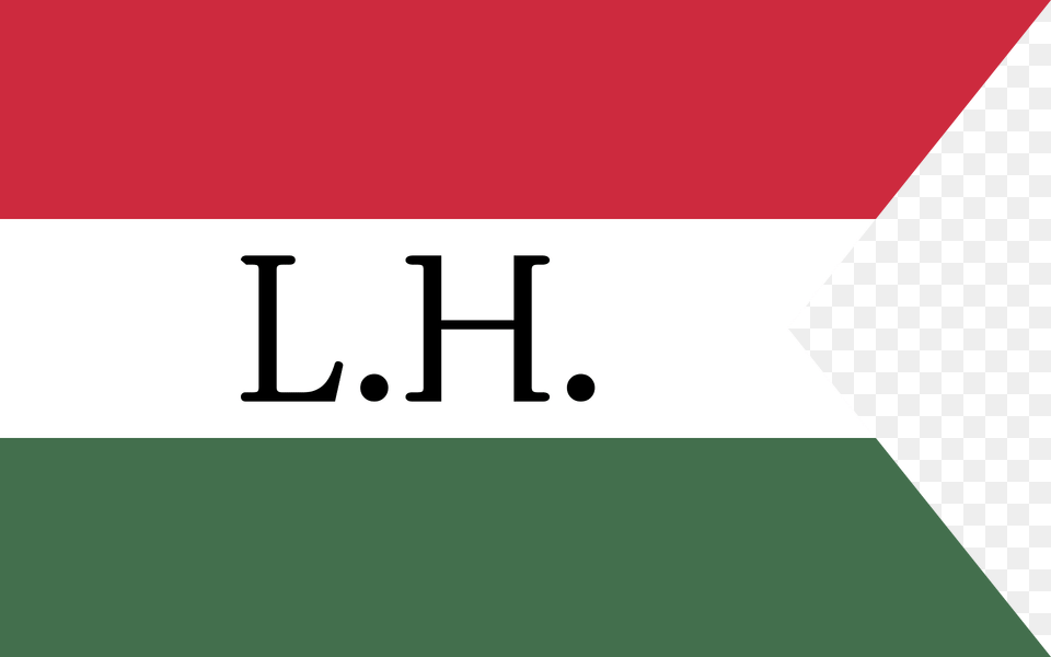 Flag Of The Command Of A Cavalry Division Of The Hungarian National Army 1919 Clipart, Text, Logo Png Image