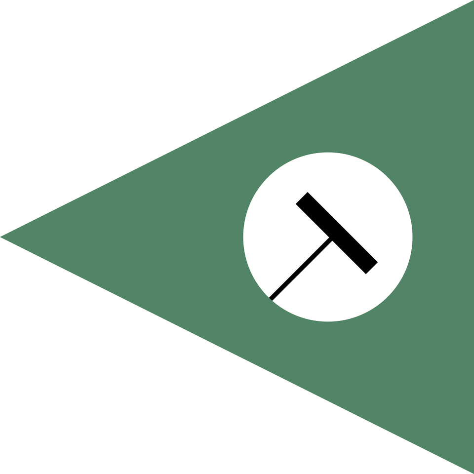 Flag Of The Command Of A Motorised Infantry Brigade Of The Royal Hungarian Defence Forces 1939 Clipart, Triangle, Sign, Symbol Free Png Download