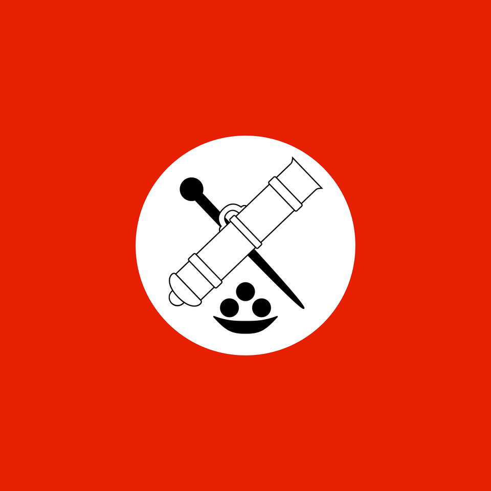 Flag Of The Command Of An Artillery Regiment Or Battalion Of The Royal Hungarian Defence Forces 1939 Clipart, Electrical Device, Microphone, Brush, Device Free Png