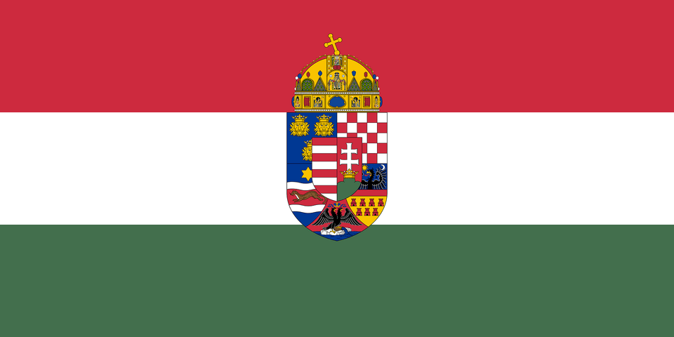Flag Of The Common Ministries Of The Lands Of The Holy Hungarian Crown 1896 1915 Clipart, Nature, Outdoors, Sea, Water Free Transparent Png