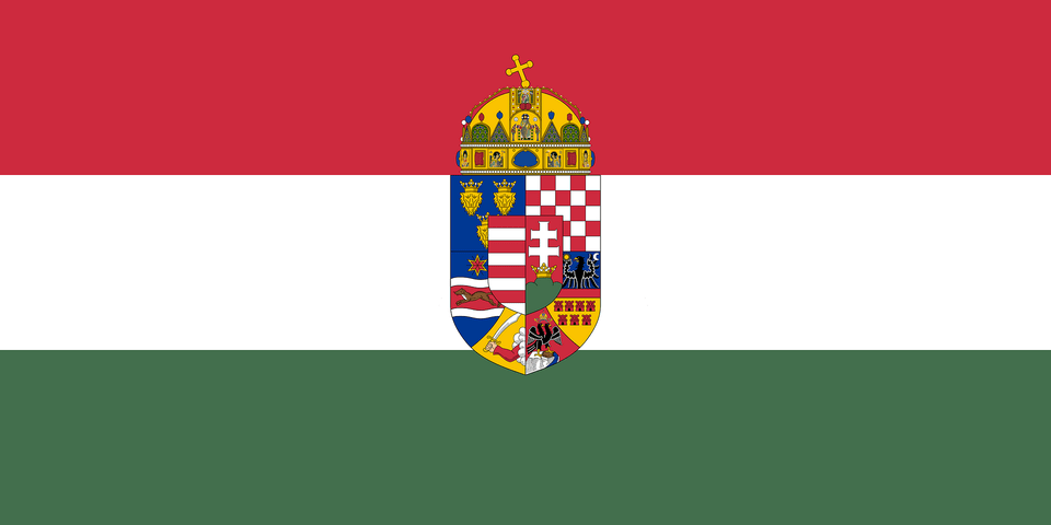 Flag Of The Common Ministries Of The Lands Of The Holy Hungarian Crown 1915 1918 Clipart, Armor, Shield, Logo Free Transparent Png