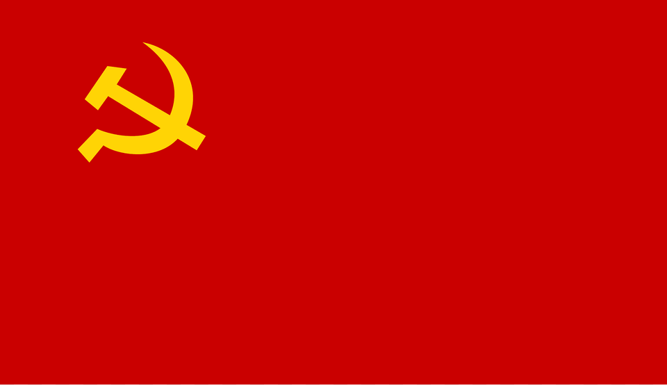 Flag Of The Communist Party Of Thailand Clipart, Weapon Free Png Download